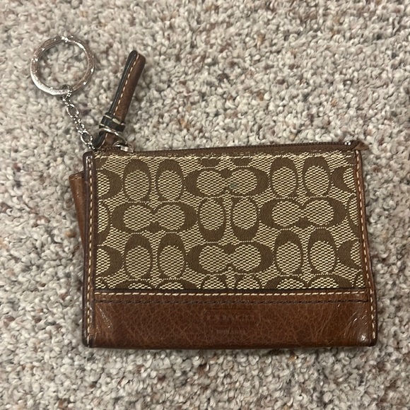Coach Accessories - UC Coach Keychain Card Pouch